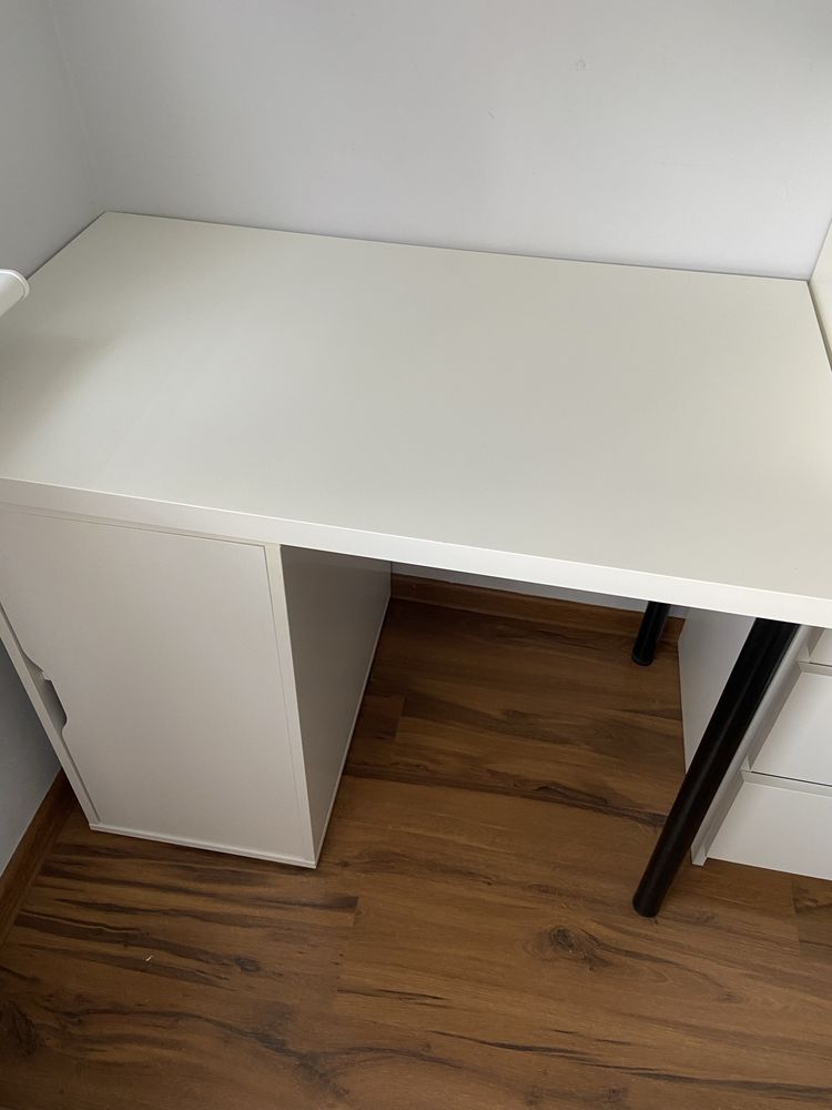 Biurko ikea z szafka