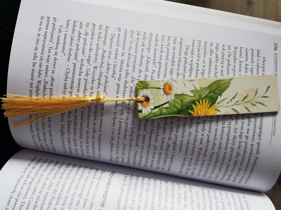 Zakładka do książki handmade