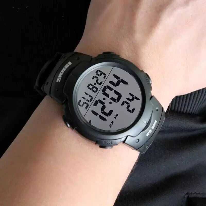 Часы наручные (годинник) SKMEI 1068 чёрные