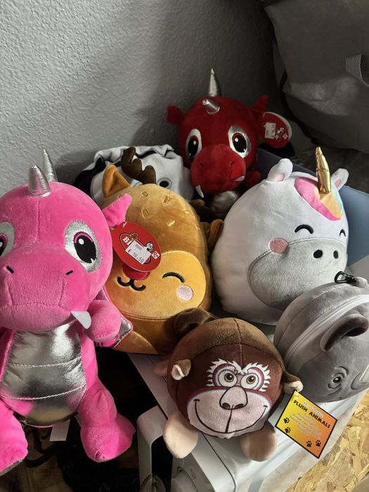 Peluches novos com etiqueta