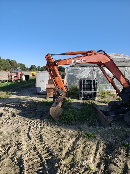 Koparka gąsienicowa 3 t . Kubota kx 101 minikoparka