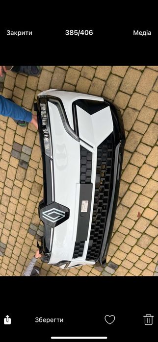 renault megan e-tech бампер (Рено меган)