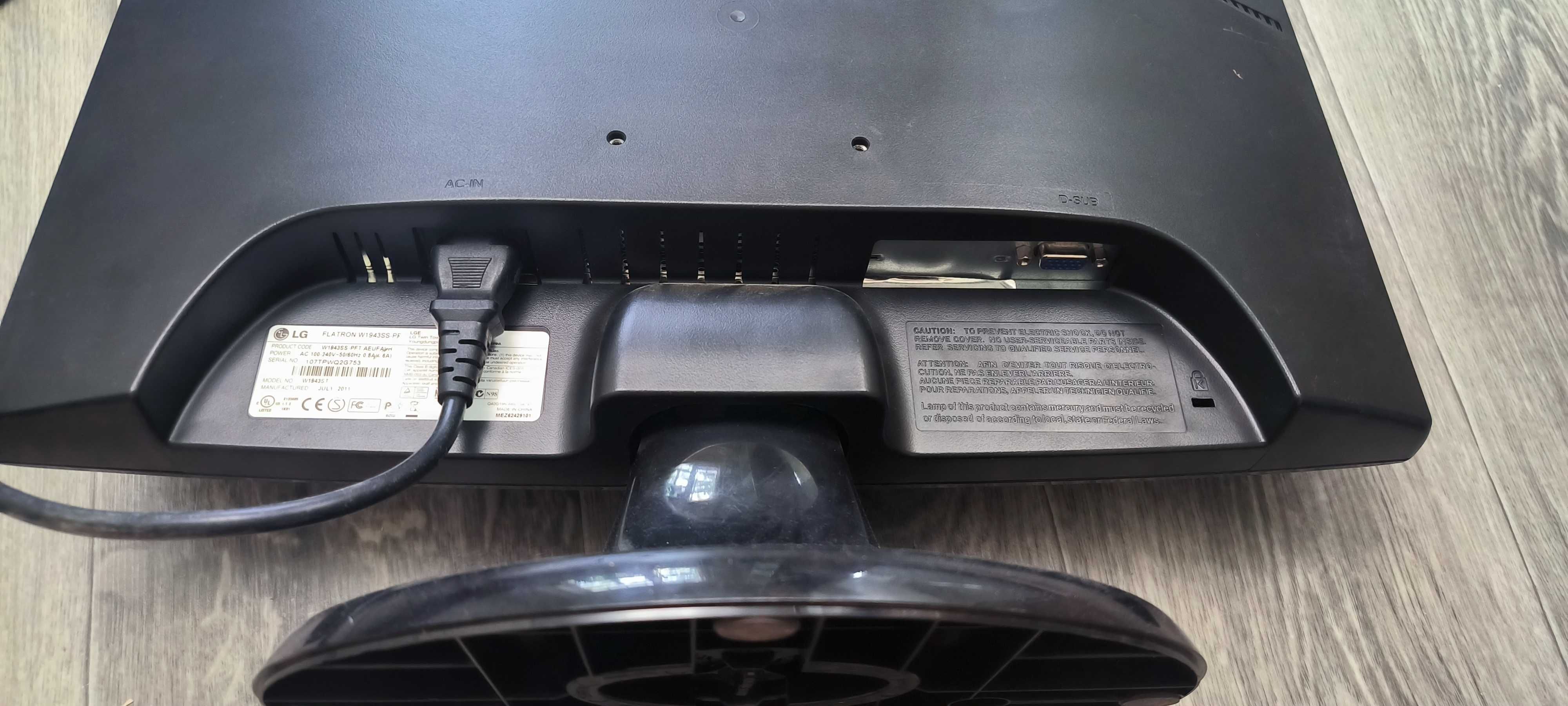 Мониторы Philips l9s4l, LG W1943SS-PF