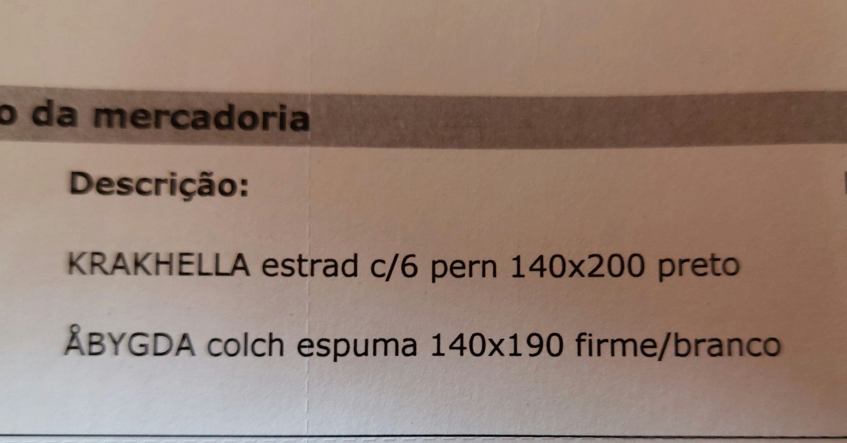 Vendo Colchao e Estrado (como novos