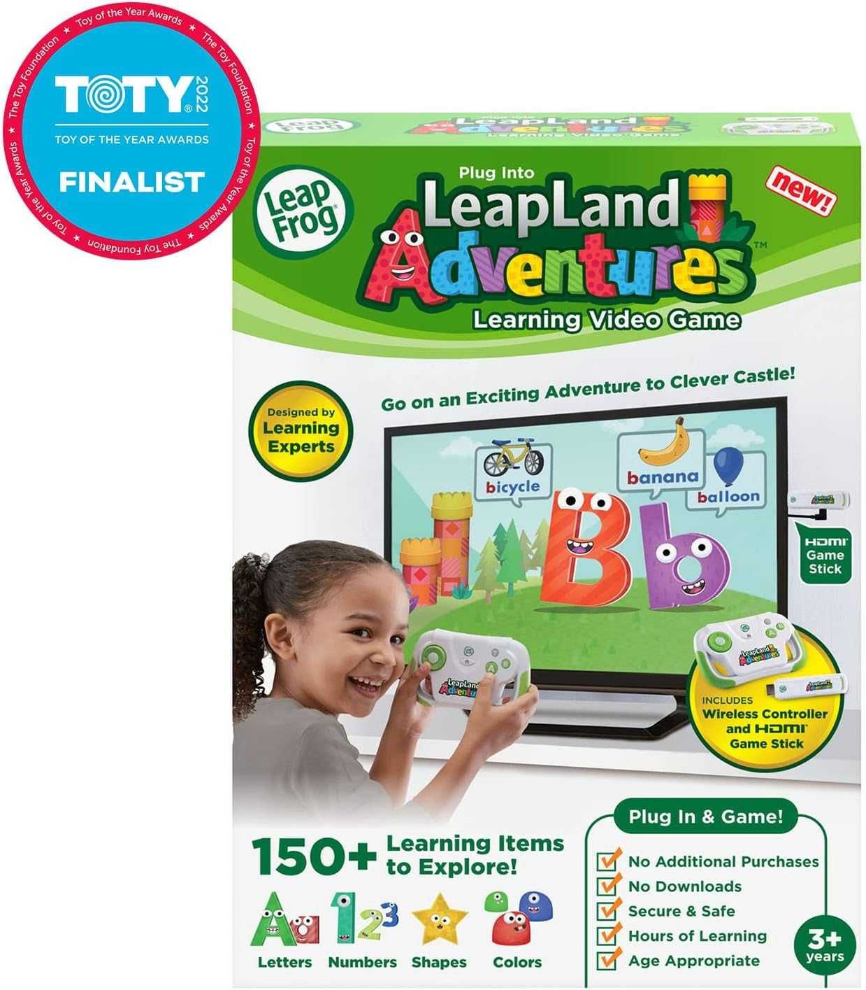 LeapFrog LeapLand Adventures 80-613200 ЛіпФрог Розвиваюча відео гра