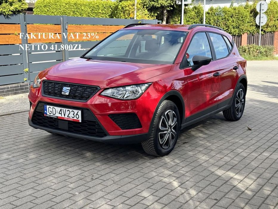 Seat Arona 100% Bezwypadkowy,Faktura Vat 23%,41800zł-Netto,Gwarancja przebiegu!!!