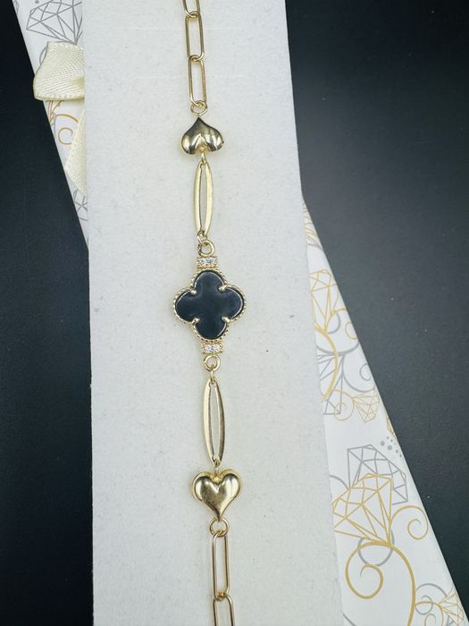 Nowa zlota bransoletka proba 585 waga 4,79g