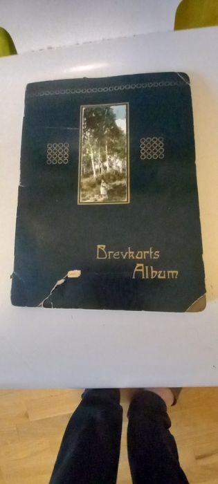 Stary album z kartami pocztowymi 48 szt