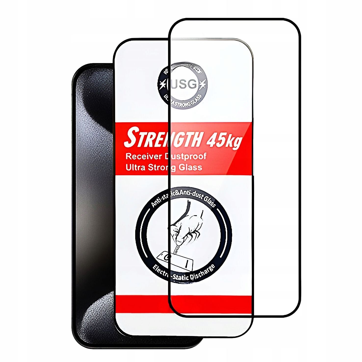 Szkło Hartowane Na Ekran Do Iphone 12 Pro Max Ultra Mocne 45Kg 9H 5D