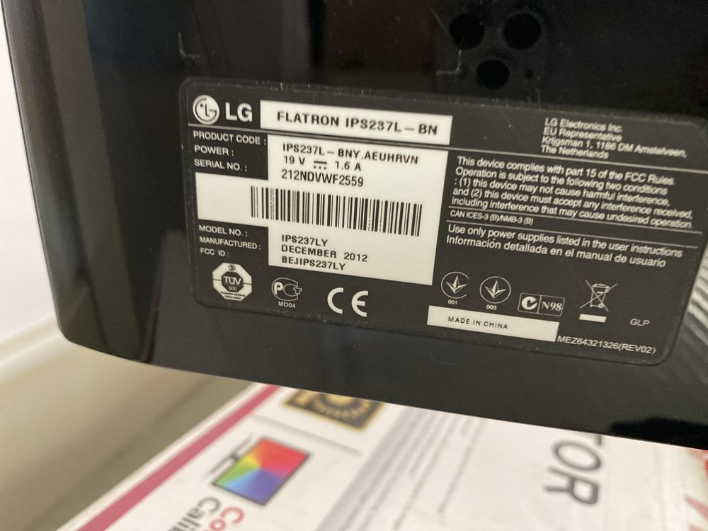 Monitor LG ips237L 24 cale idealny