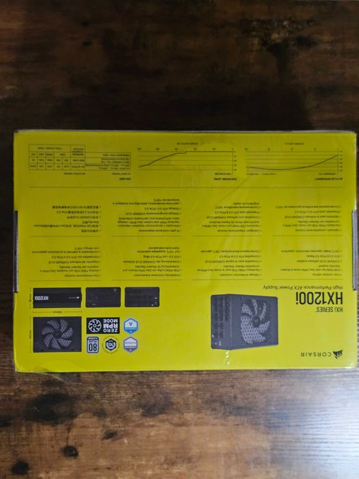 Corsair HXi Series HX1200i 1200 Watt 140 mm 80 Plus 80+ Platinum