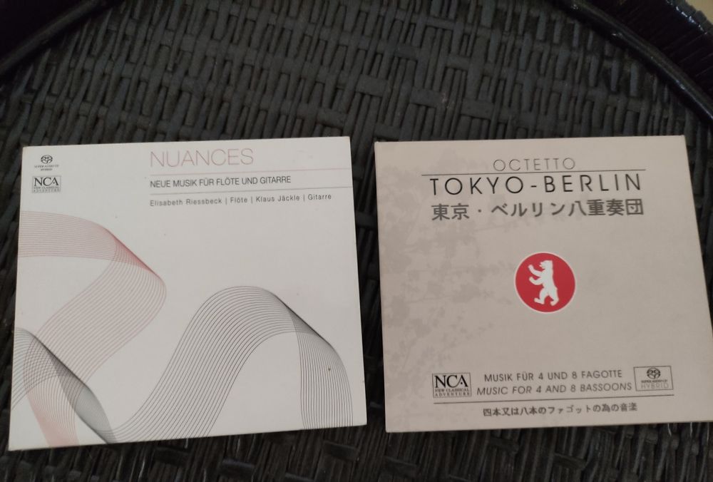 Dois SACD de música erudita (preço por unidade)