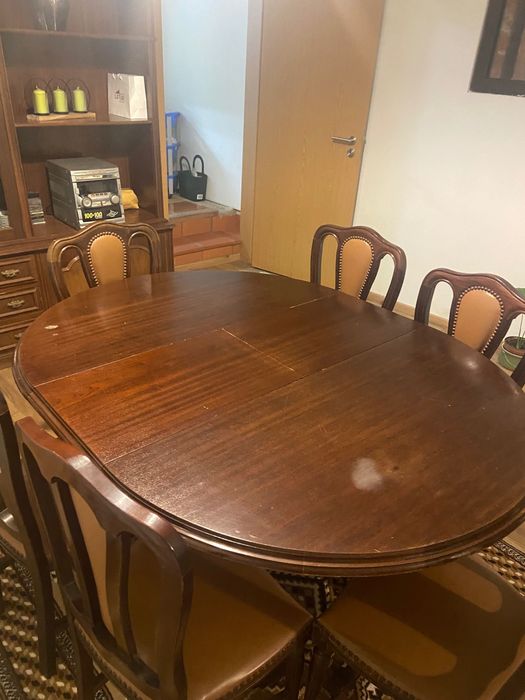Conjunto de móveis de sala de jantar
