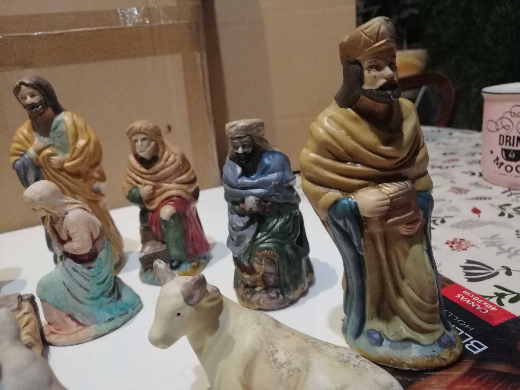sliczne figurki do szopki 15 cm,16 czesci