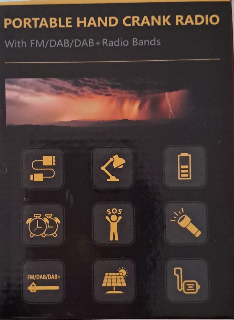 Radio solarne z latarką