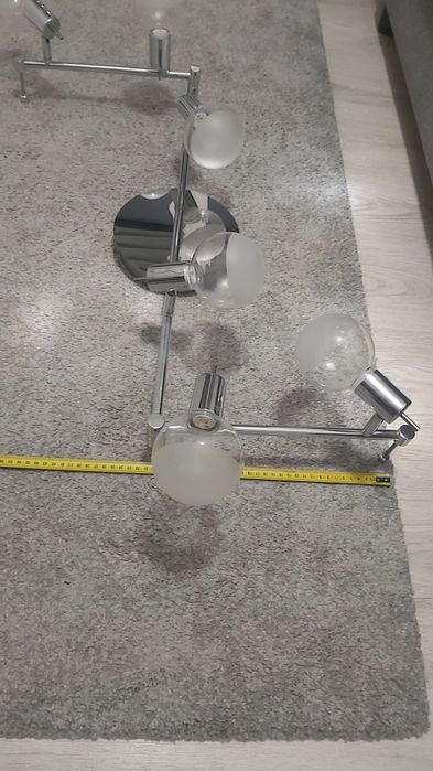 Lampa 6 żarówek,