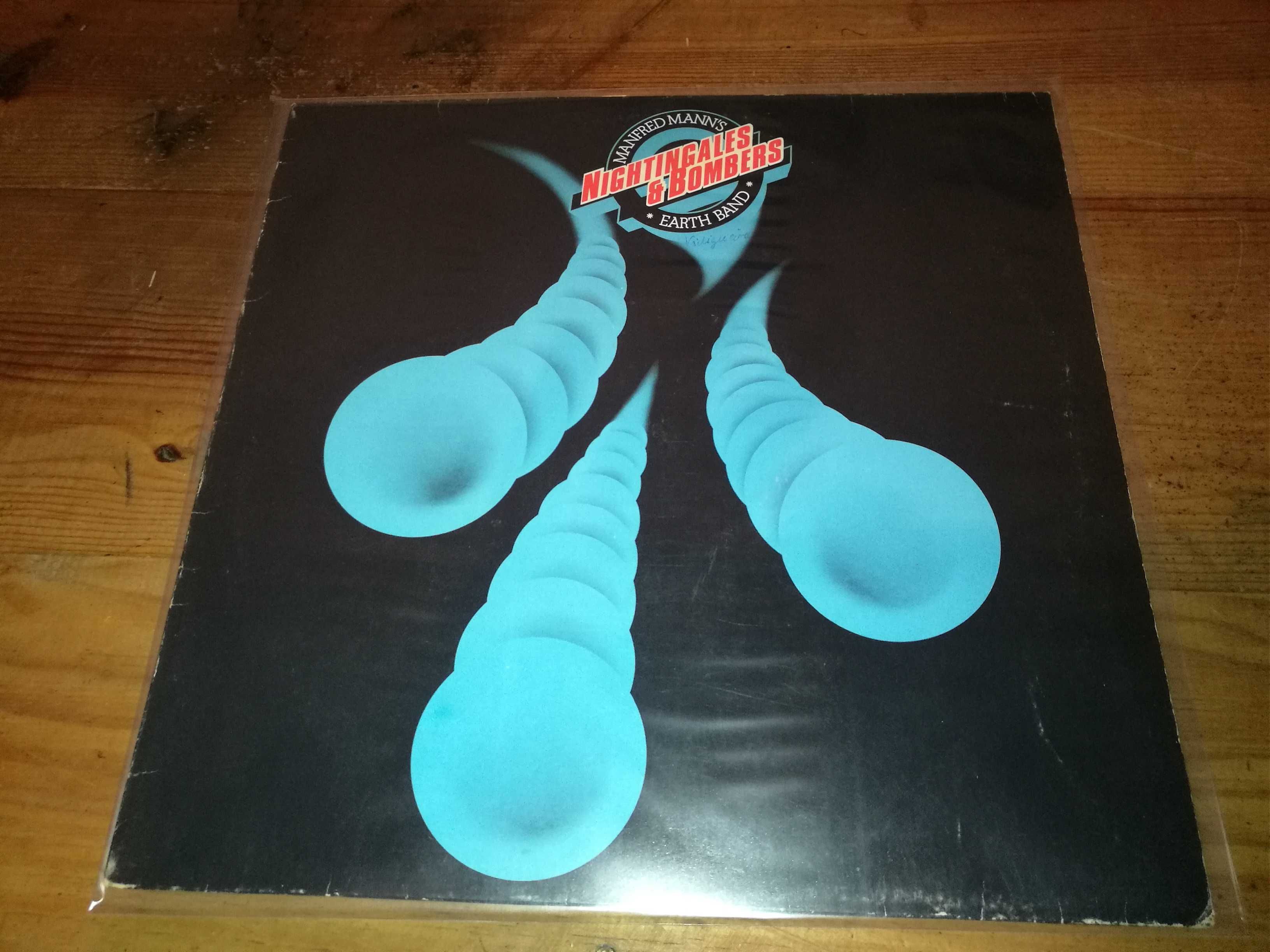 MANFRED MANN'S EARTH BAND(Prog Rock)-Nightingale and bombers LP