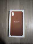 Capa de Couro iPhone Xs Max (Original)