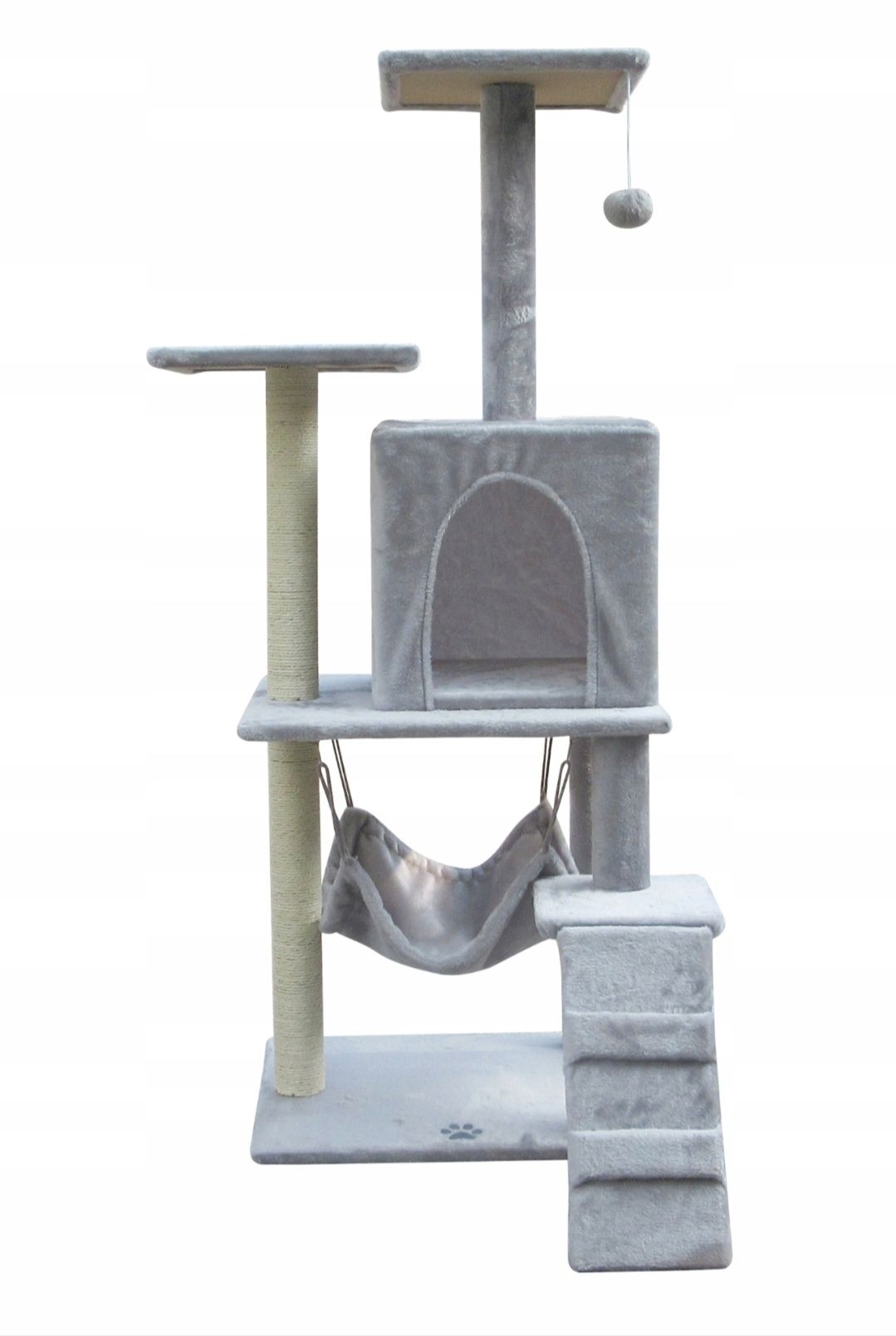 Drapak wysoki, słupek do drapania, wieża Unizoo 101 - 160 cm