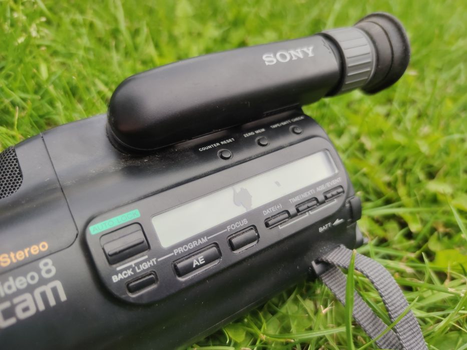 Sony ccd-fx500e video8 hi-fi torba pilot pasek zestaw retro analog vhs