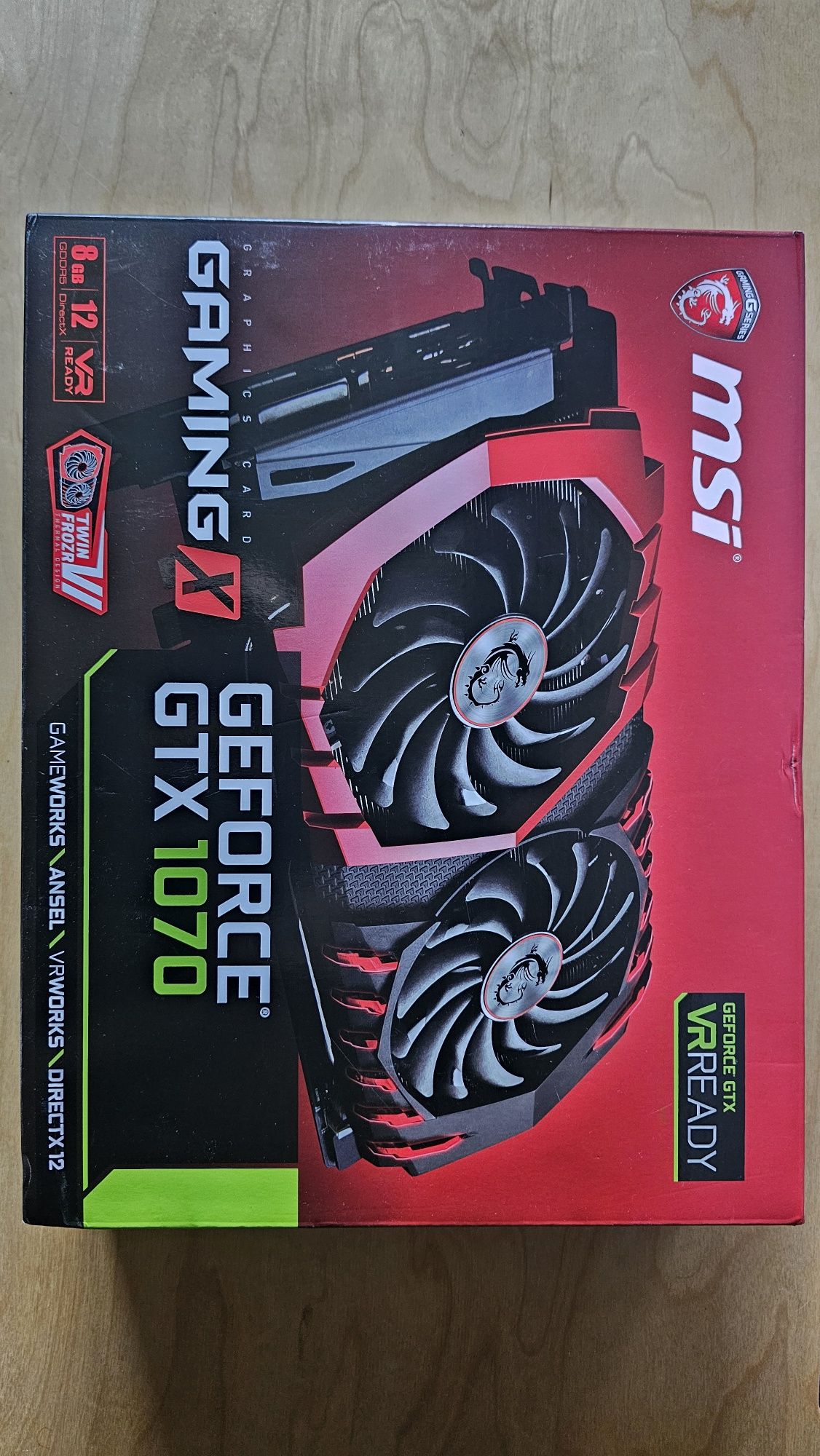 Geforce GTX1070 gaming X