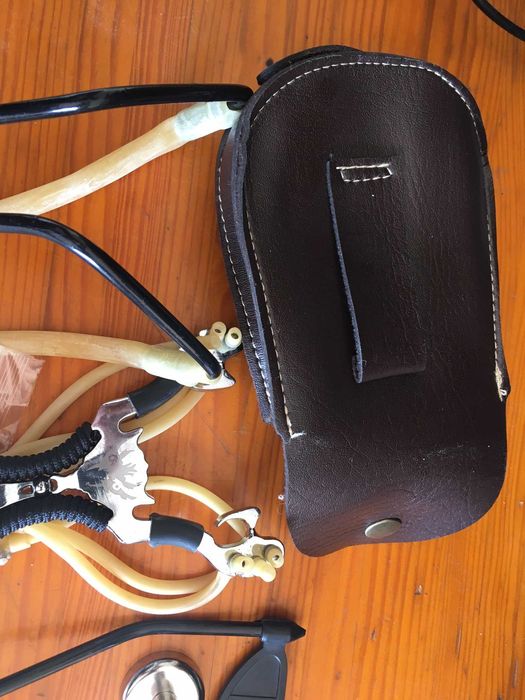 Kit Fisga Profissional com acessórios, bolsa e bolas esferas aço