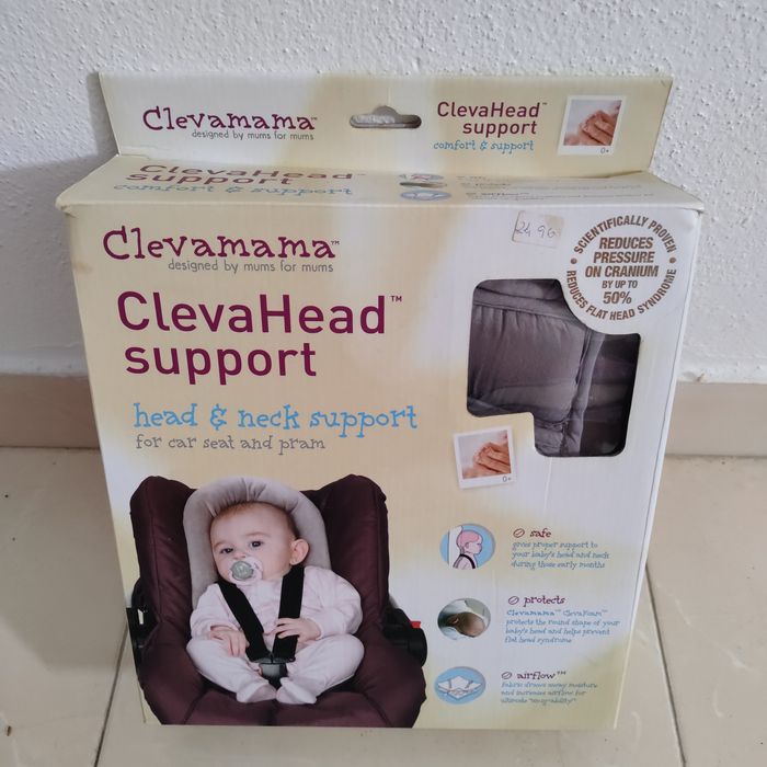Suporte/ Redutor para cabeça e pescoço Clevafoam Baby NOVO