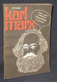 Livro Conheça Karl Marx Rius 1976