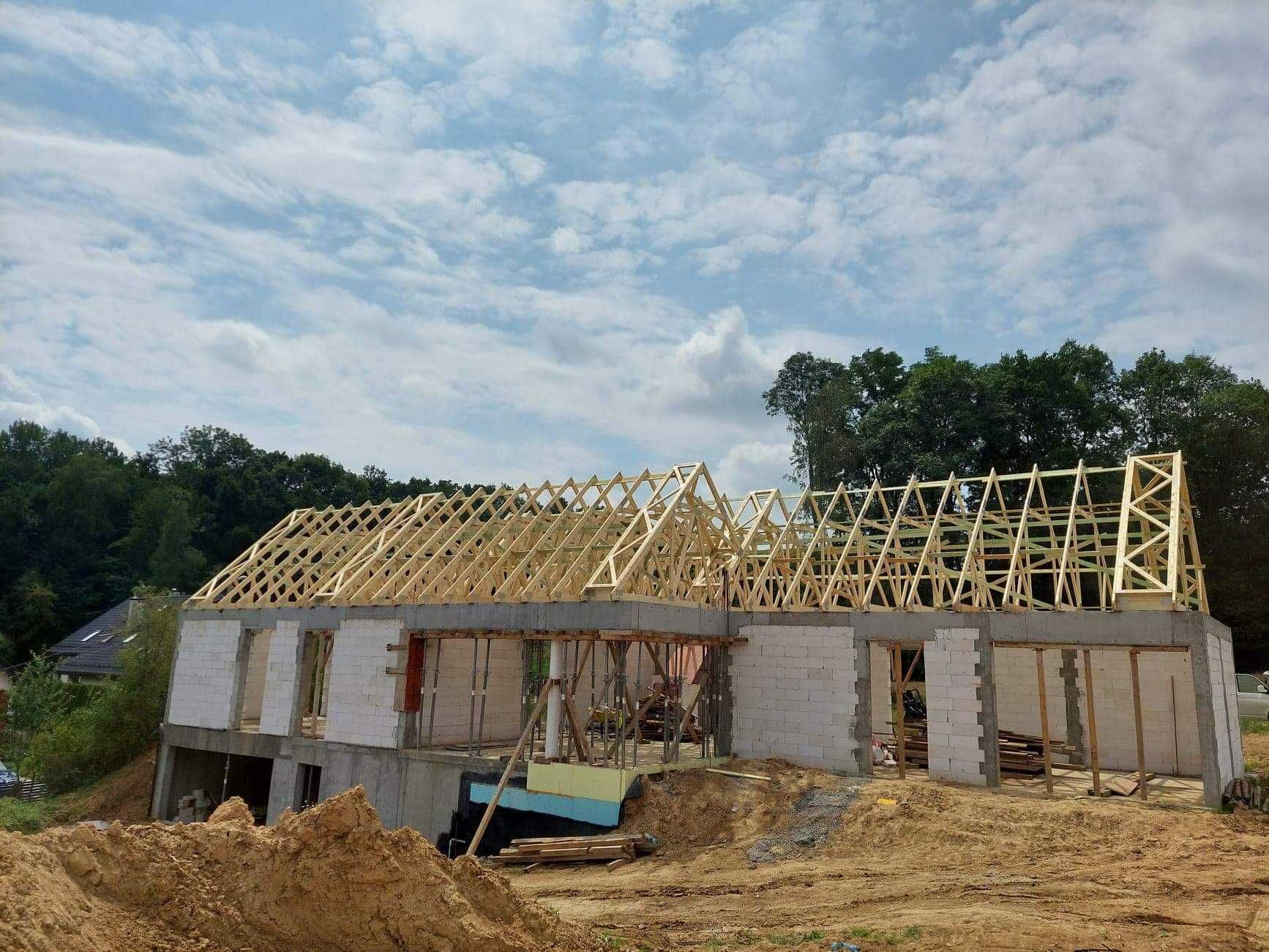 Wiązary bindry kratownice prefabrykowane konstrukcje