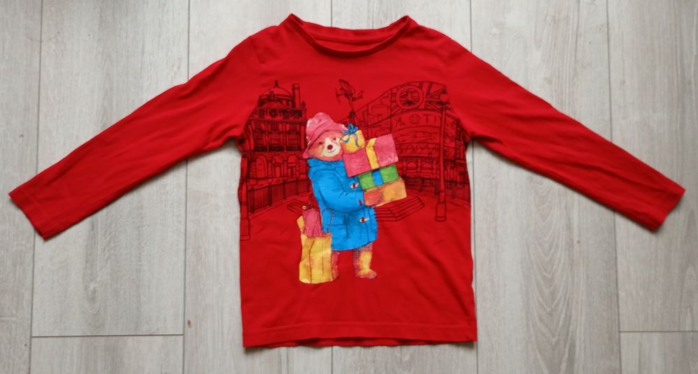 M&S bluzka z misiem Paddington 104cm