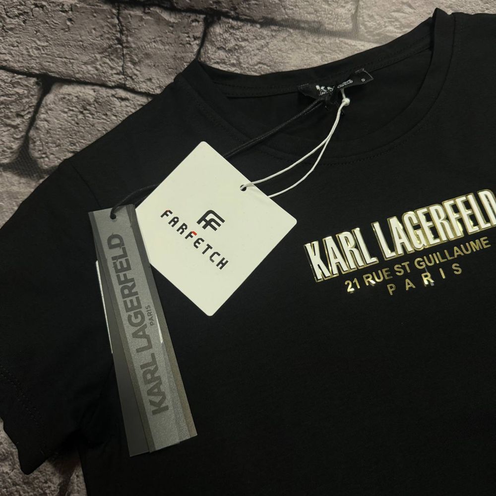 ЭКСКЛЮЗИВНАЯ НОВИНКА 2024| Женская футболка Karl Lagerfeld| S-XL|LUX