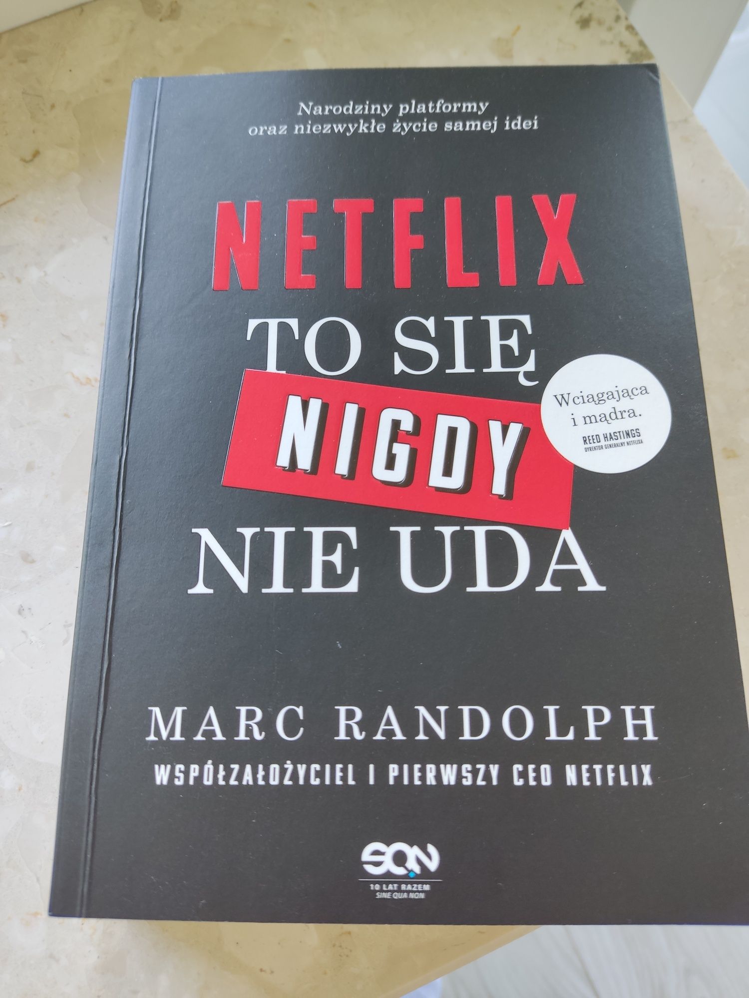 Książka Netflix to się nigdy nie uda