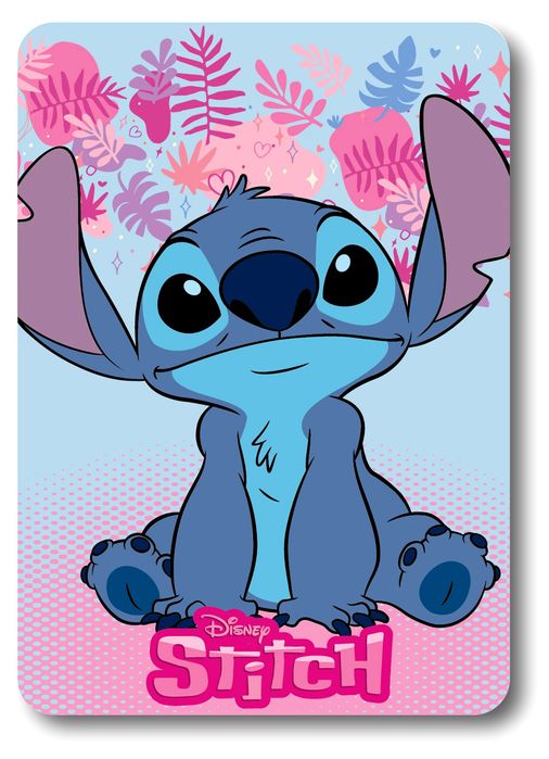 Kocyk dziecięcy koc polarowy dziecięcy Lilo i Stitch 100x140cm