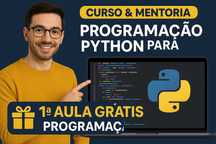Curso e Mentoria - Programação Python para Iniciantes | 1ª AULA GRÁTIS