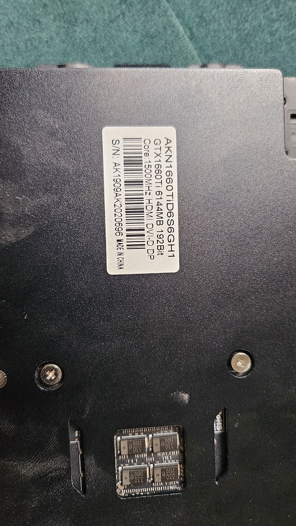 Karta graficzna Nvidia GeForce GTX 1660TI OC 6GB VRAM GDDR6