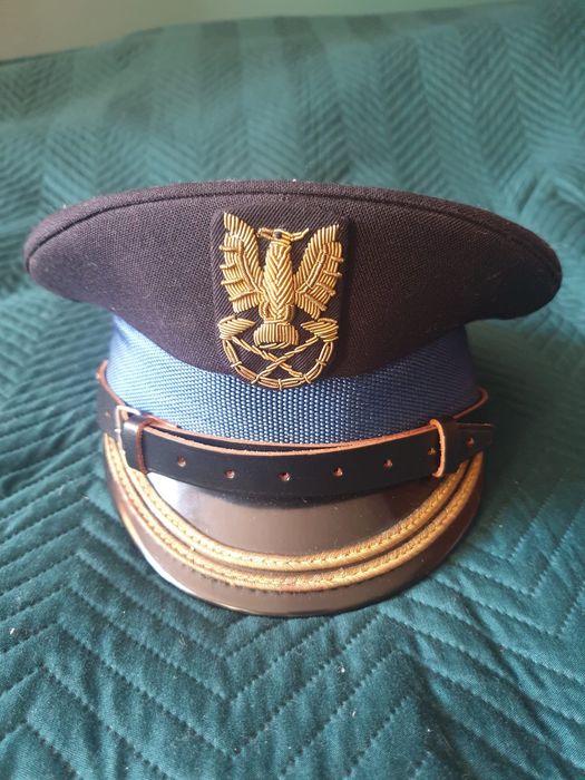 Czapka Oficerska Strazy Pozarnej PRL