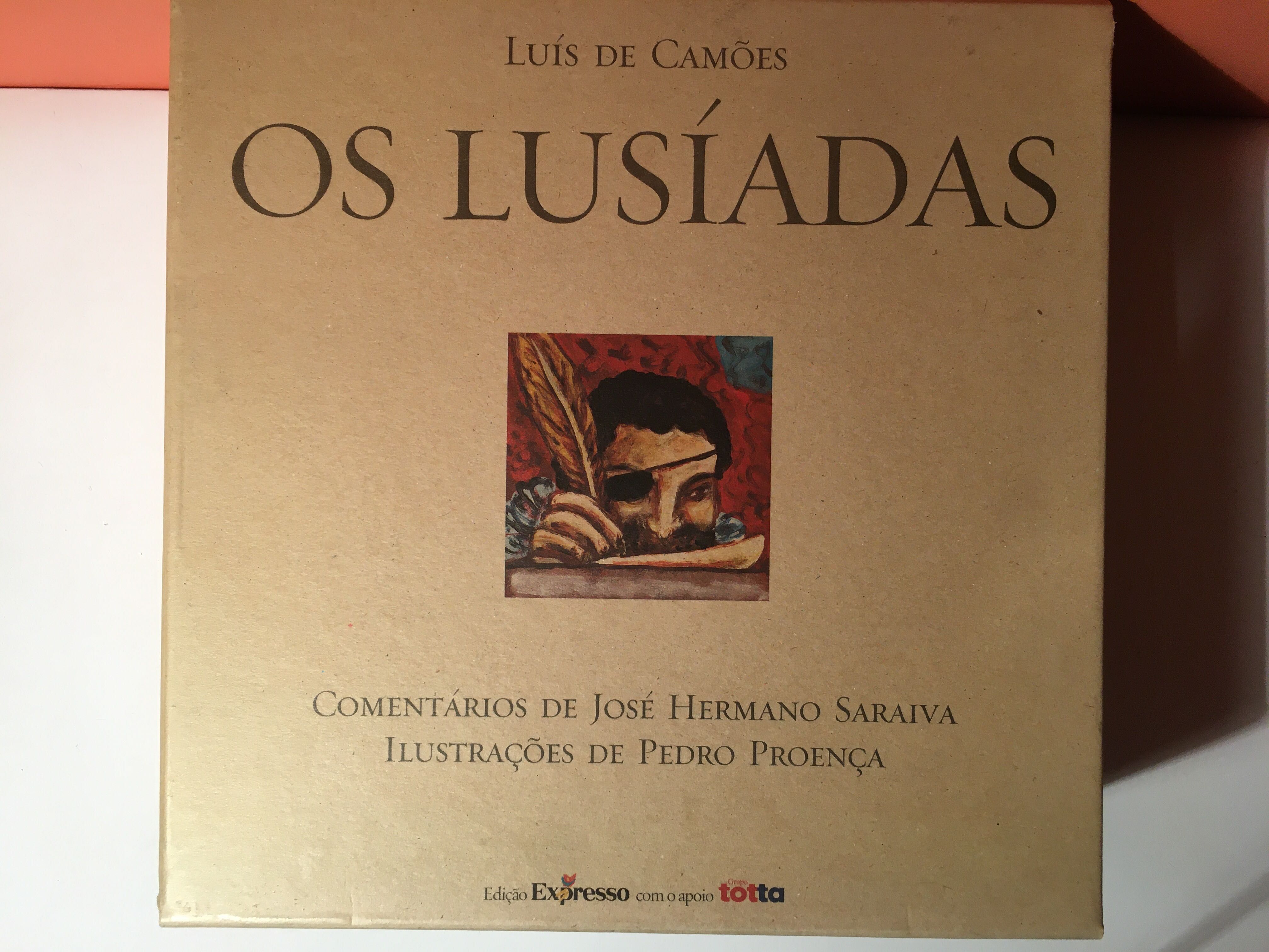 LUSÍADAS - edç. Expresso - J. H. Saraiva - ilust. P. Proença - 10 vol.