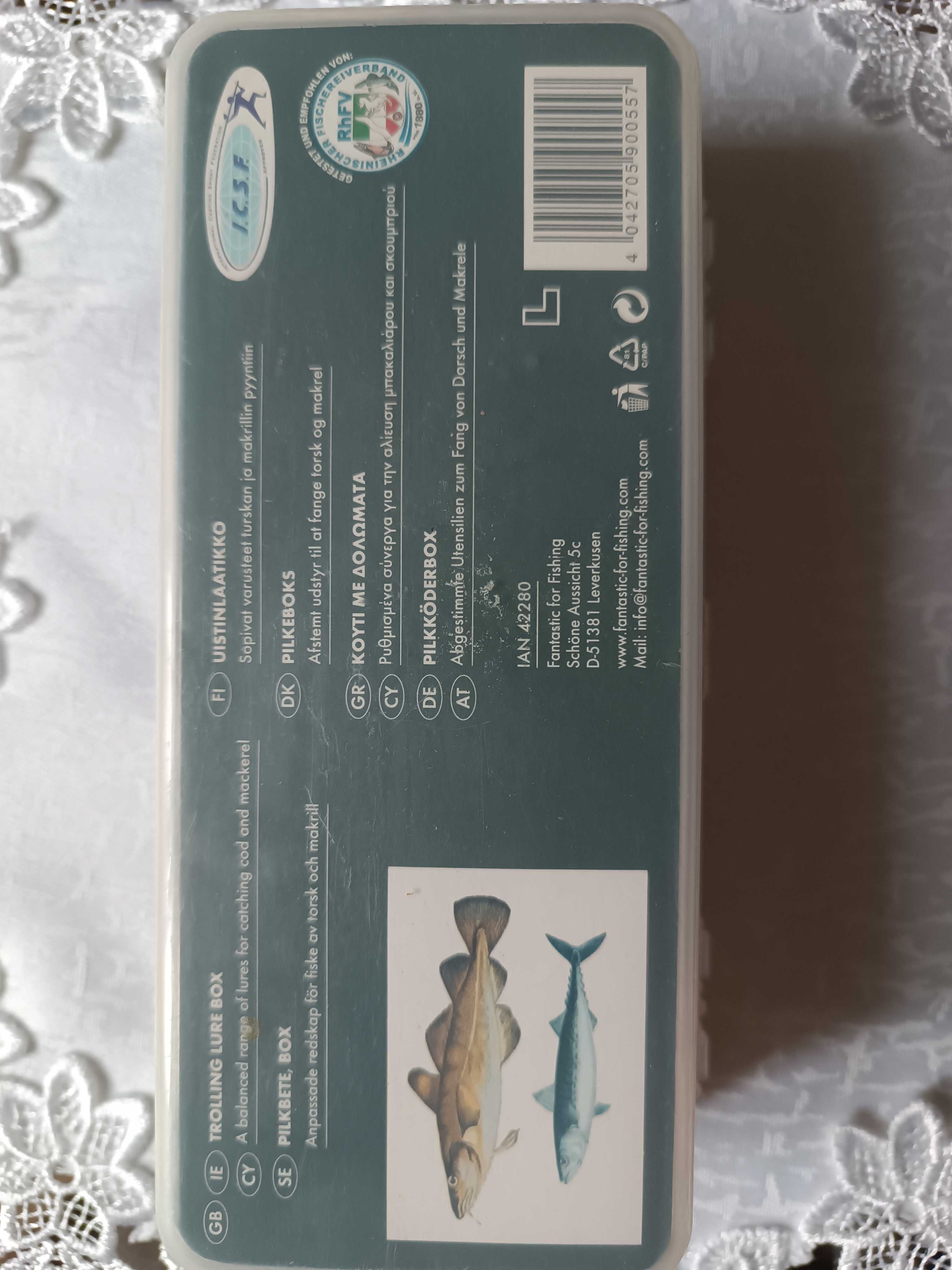 Zestaw przynęt wędkarskich - trolling box