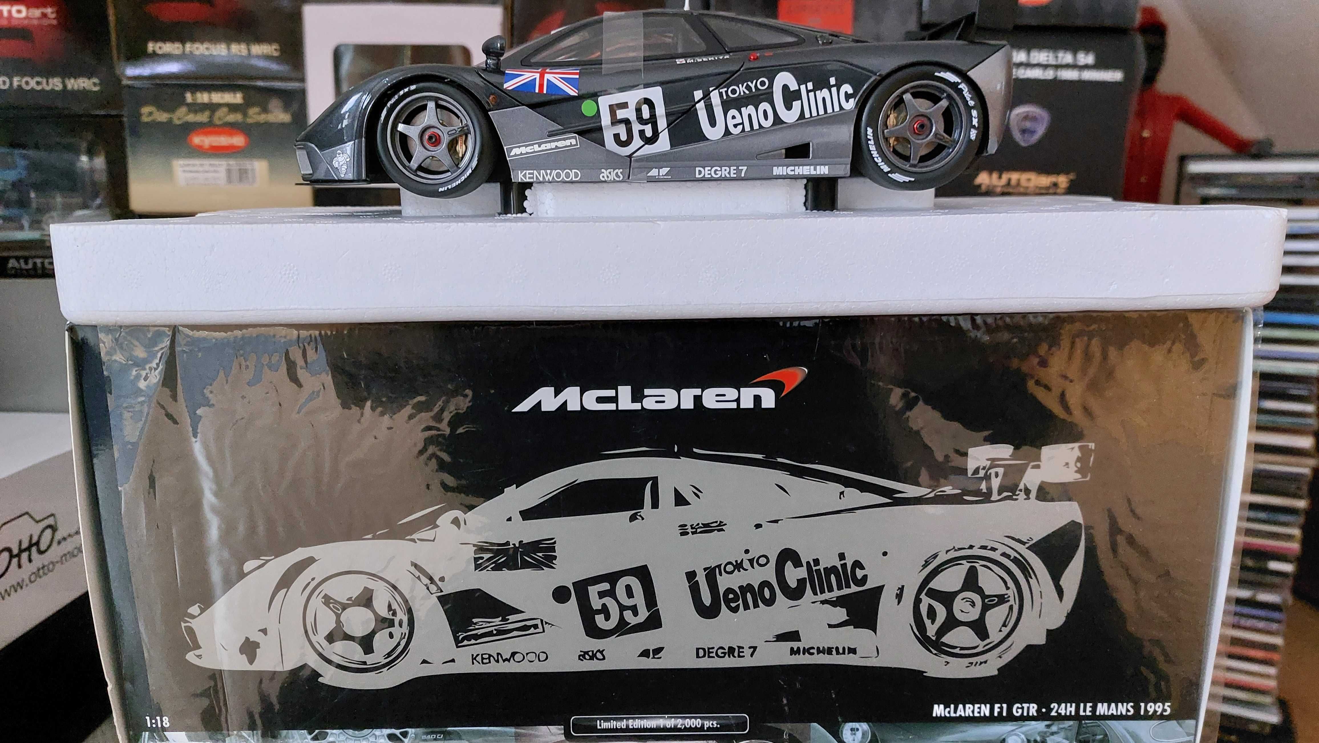 McLaren F1 GTR Ueno Clinic Winners 24Hrs LM 1995 (Minichamps 1:18)