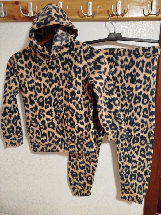 Костюм флісовий, лео принт