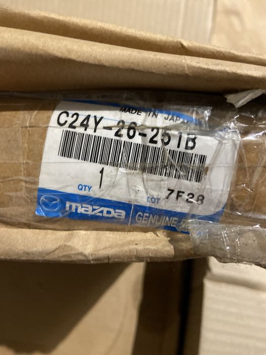 Диски гальмівні 2шт оригінал  C24Y-26-251B mazda 3 bk 1.6. Ціна за 2шт