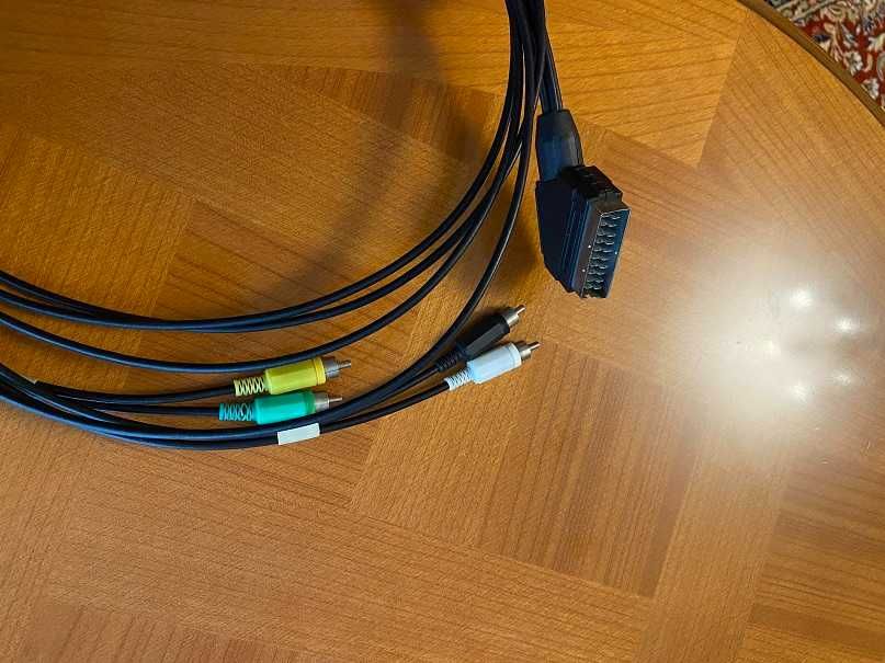 Кабель мультимед. SCART-4RCA -1.5м, Кабель VGA-VGA 1.8m,male/male, від