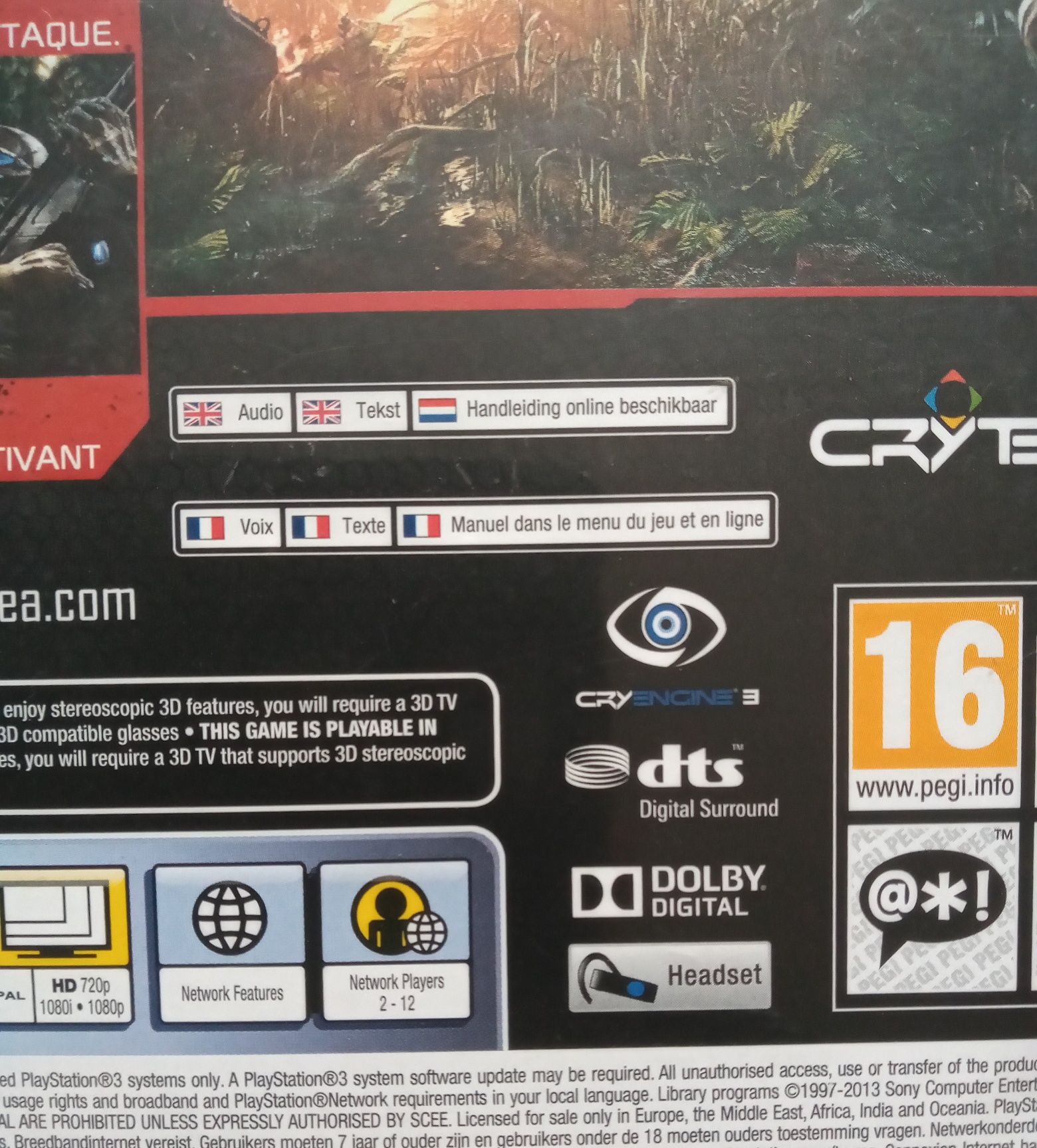 PS3 Crysis 3 sprzedam lub zamienię