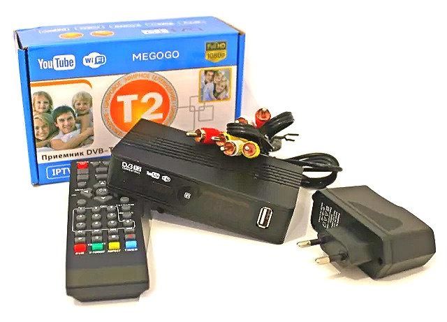 Тюнер T2 MG811 з YouTube IPTV WiFi HDMI USB MEGOGO