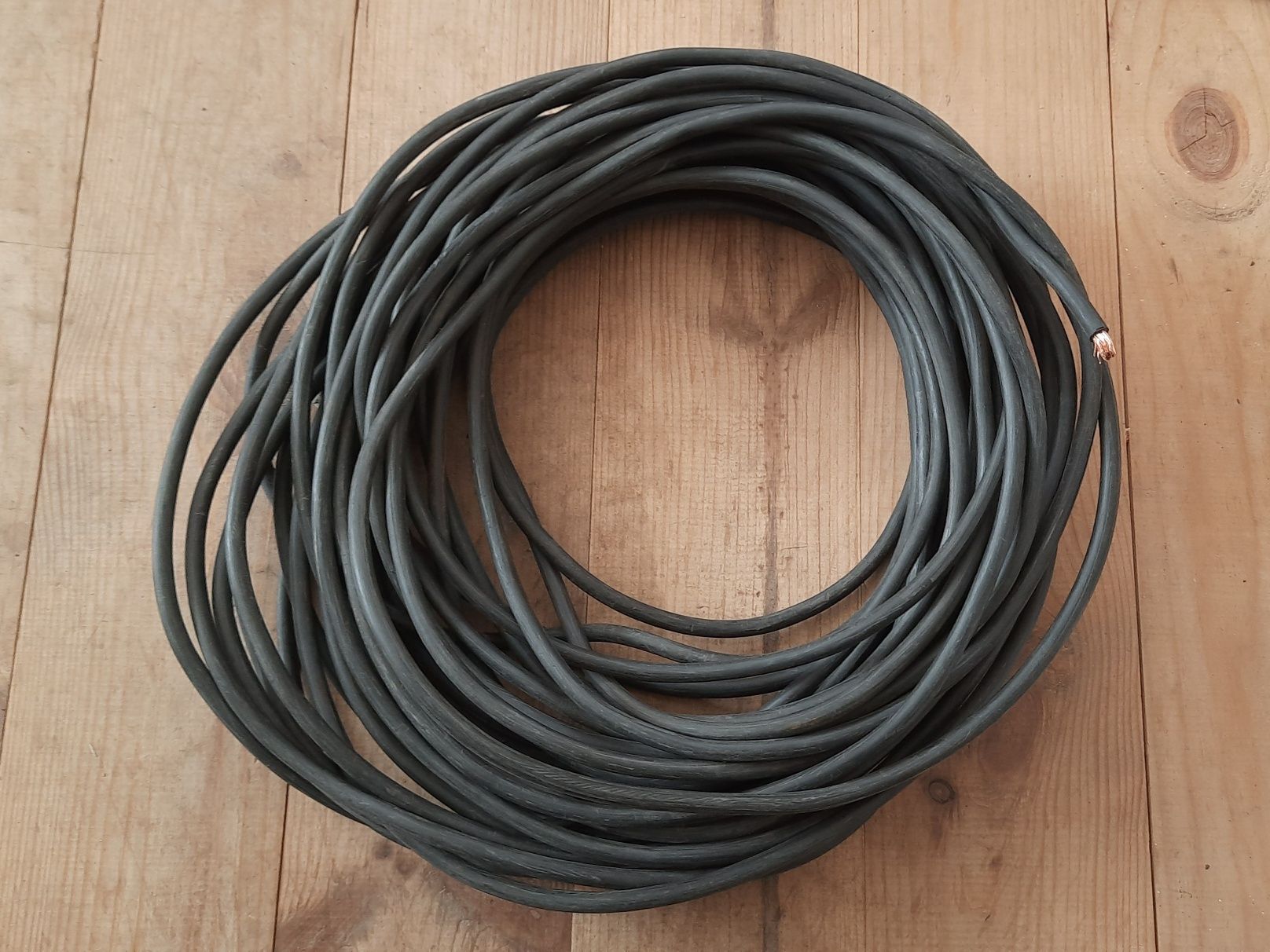 Мідний одножильний кабель 10кв. мм