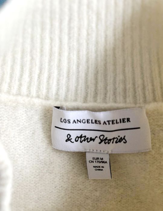 & Other Stories sweter oversize damski M
8%wełna 
Rozmiar M 
kolor:kre