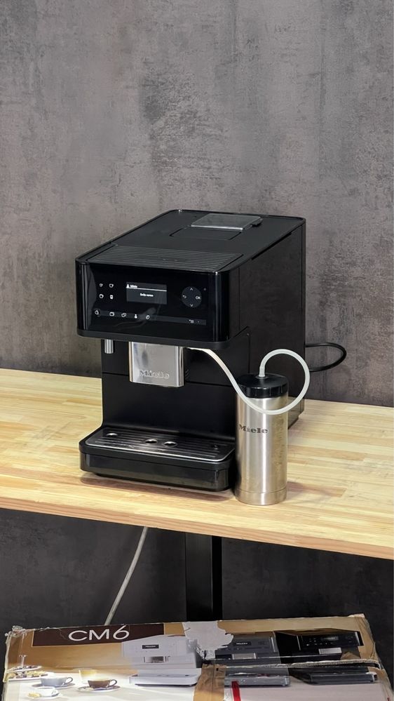 Кавомашина Miele cm 6350 Чорний Ідеал Гарантія Латте Капучіно