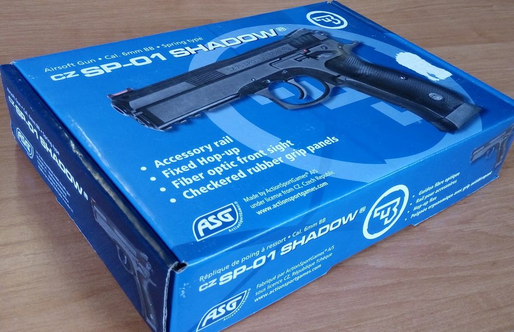 Потужний дитячий пістолет CZ75 SP-01 на кульках, спринговий іграшковий