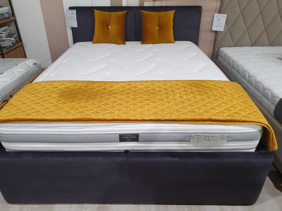 Łóżko 160/200 VERO Fiore typ 03  wys. 42 Black Days zakup BEZ VAT