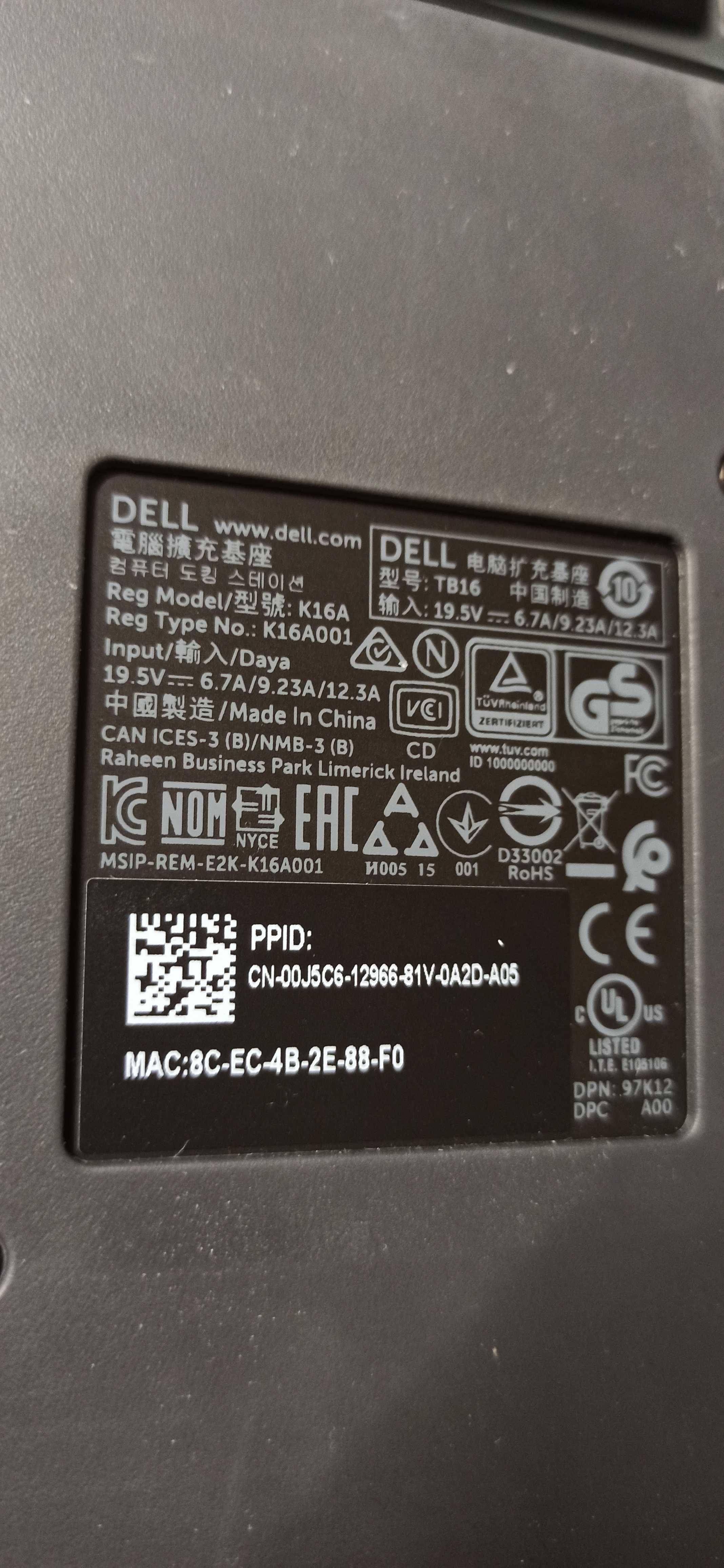 Dell DockStation TB16